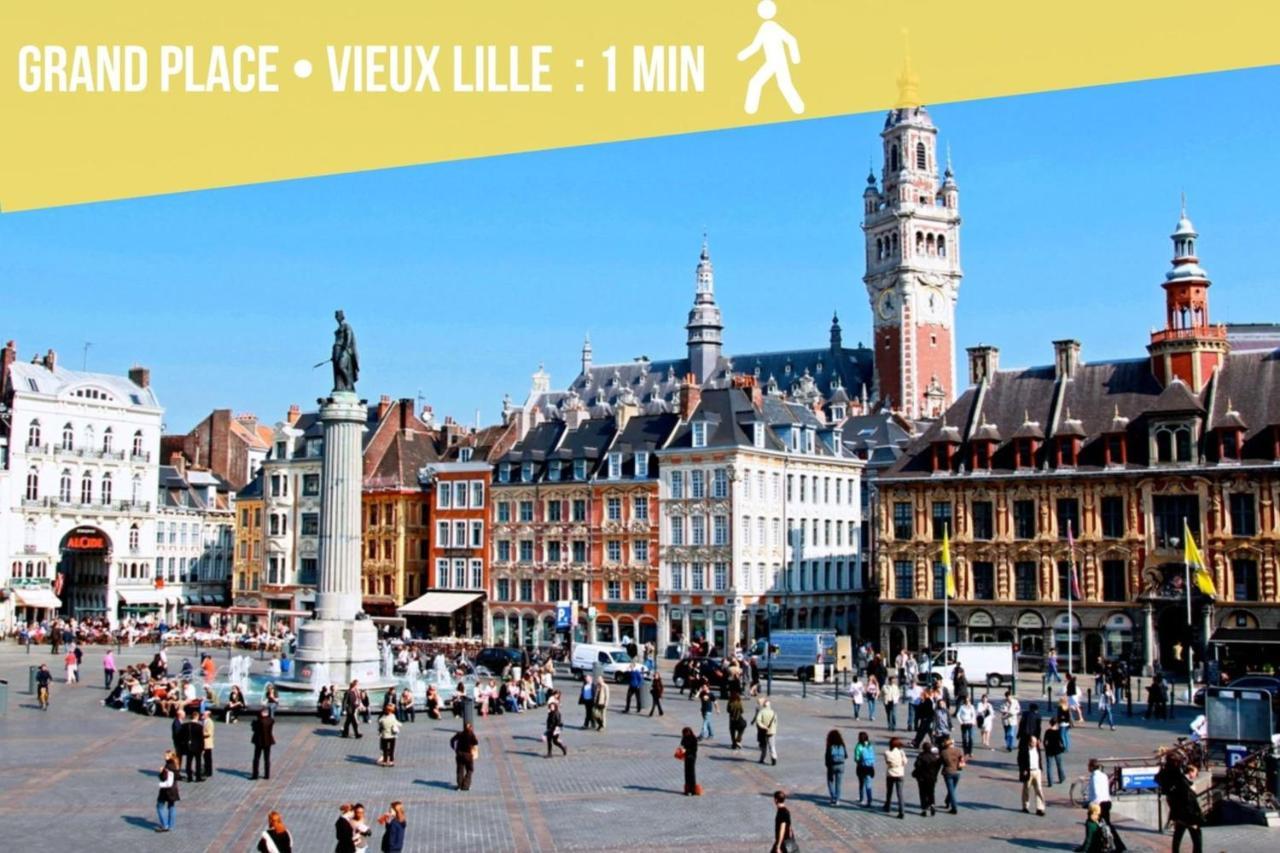 Lille Centre - Nice Cozy And Functional Studio Ngoại thất bức ảnh